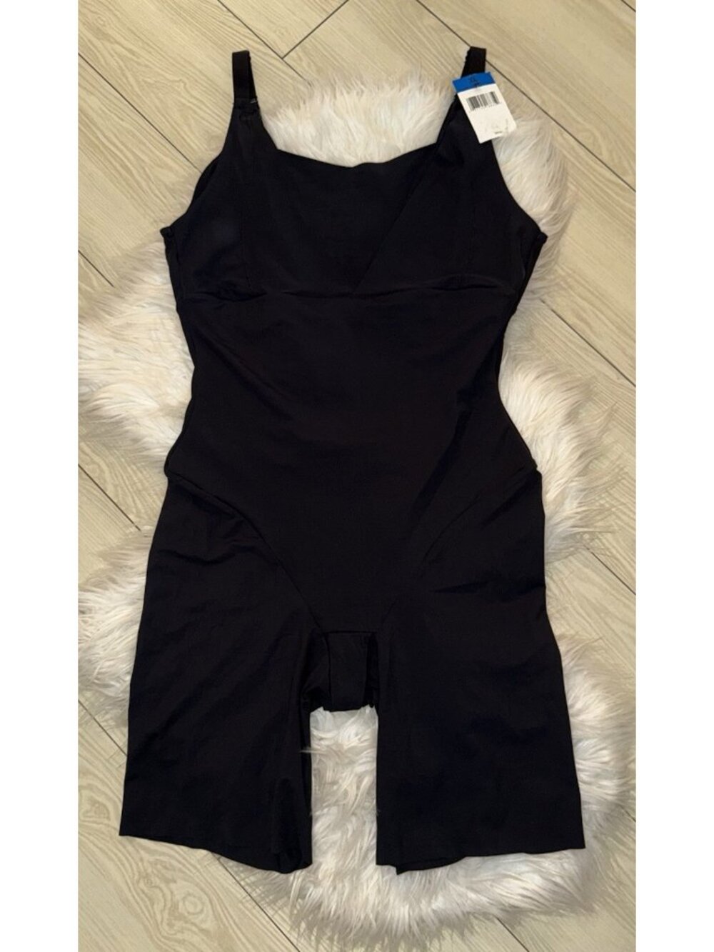 Maidenform 2556 Wear Your Own Bra Tummy Control Shapewear Bodysuit XL Black New
